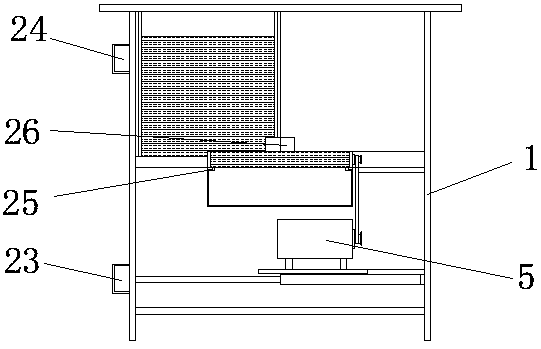 Construction waste brick palletizing, layering and transporting equipment