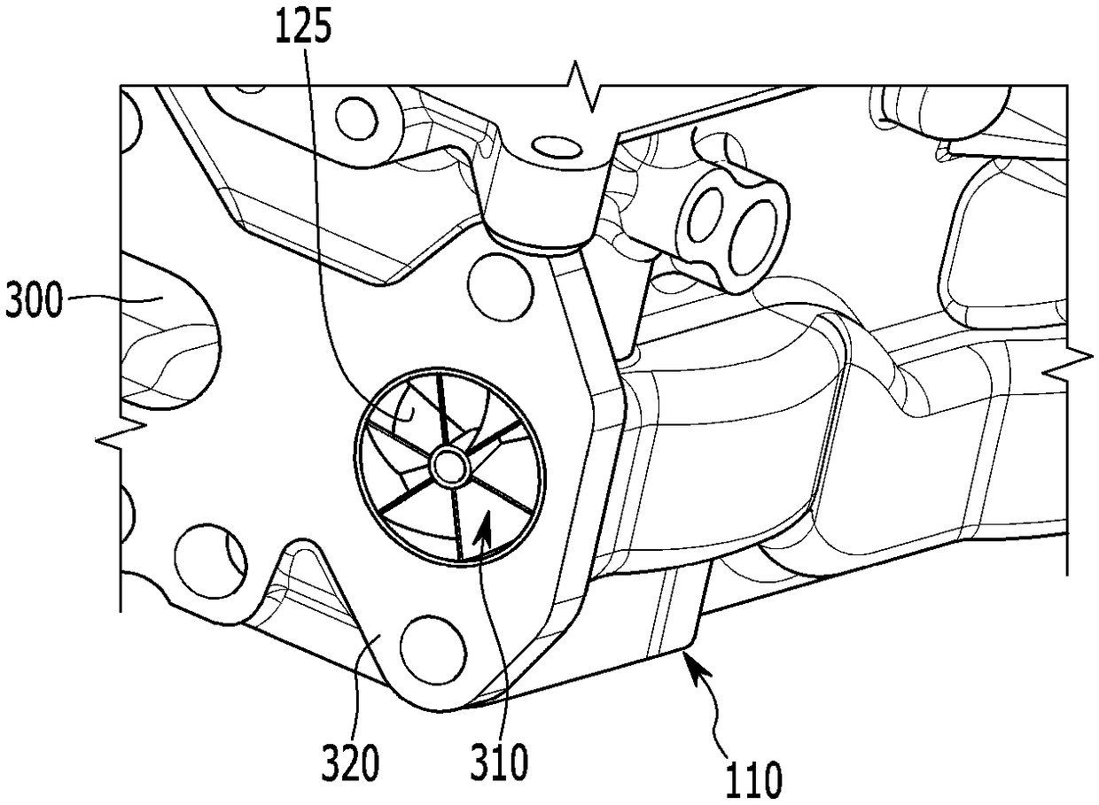 Exhaust gas recirculation device