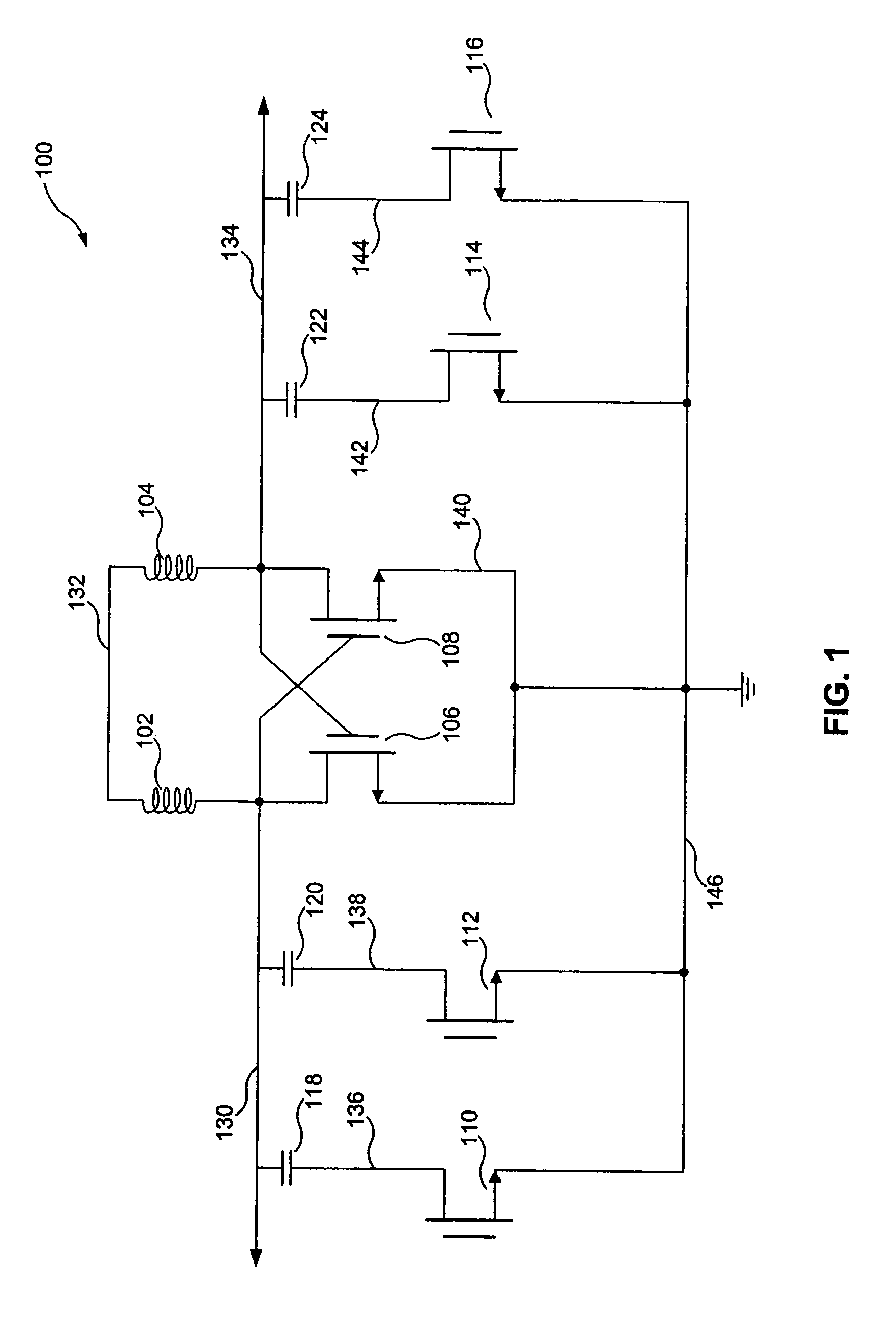 Apparatus for reducing parasitic capacitance in a semiconductor device