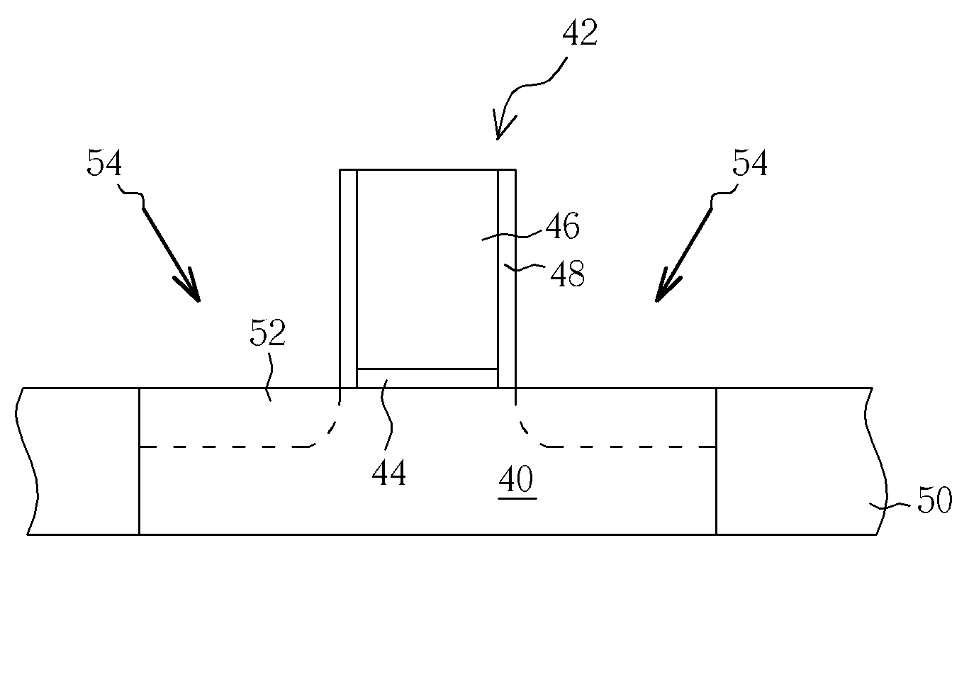 Method for fabricating an NMOS transistor