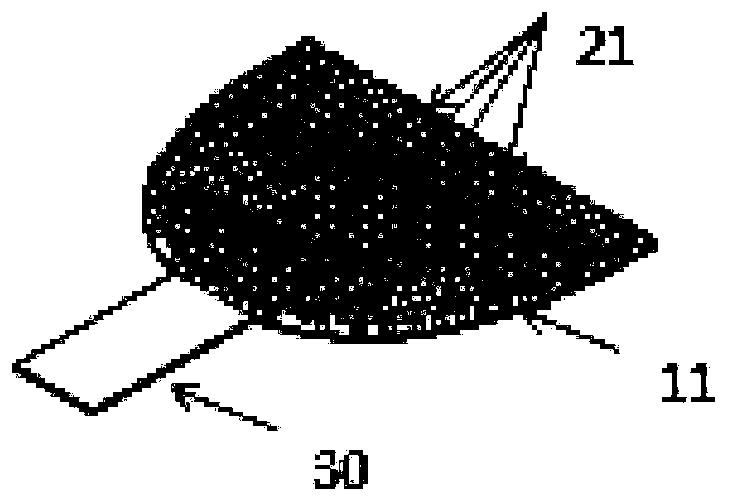 Auxiliary device and method for acquiring jaw position relation