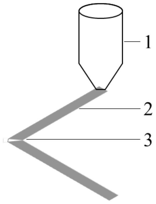 Method for testing bendability and extensibility of 3D printing cement-based material