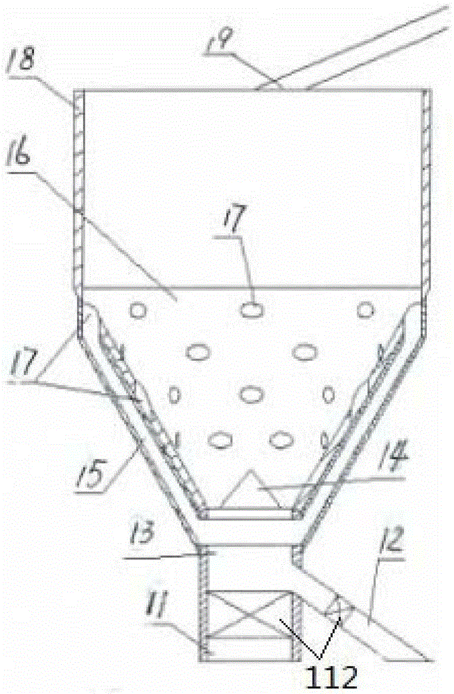 Parallel type mixing device