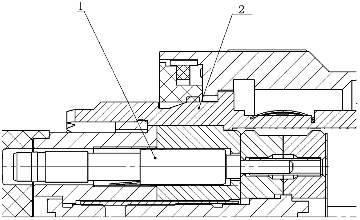 A self-dust-proof structure of an optical fiber connector