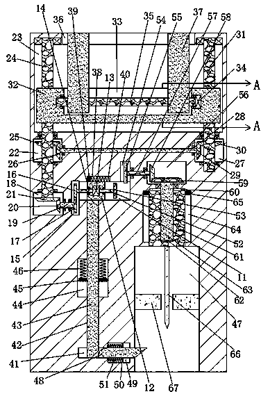 Automatic container opening device and application method thereof
