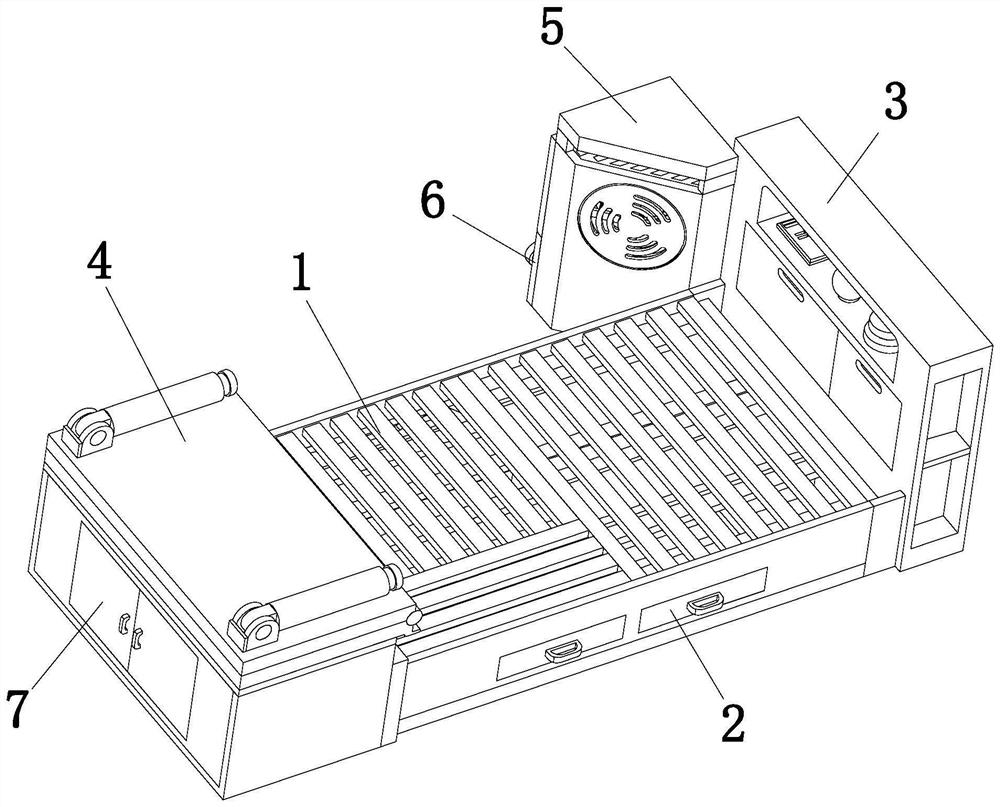 Multifunctional household bed