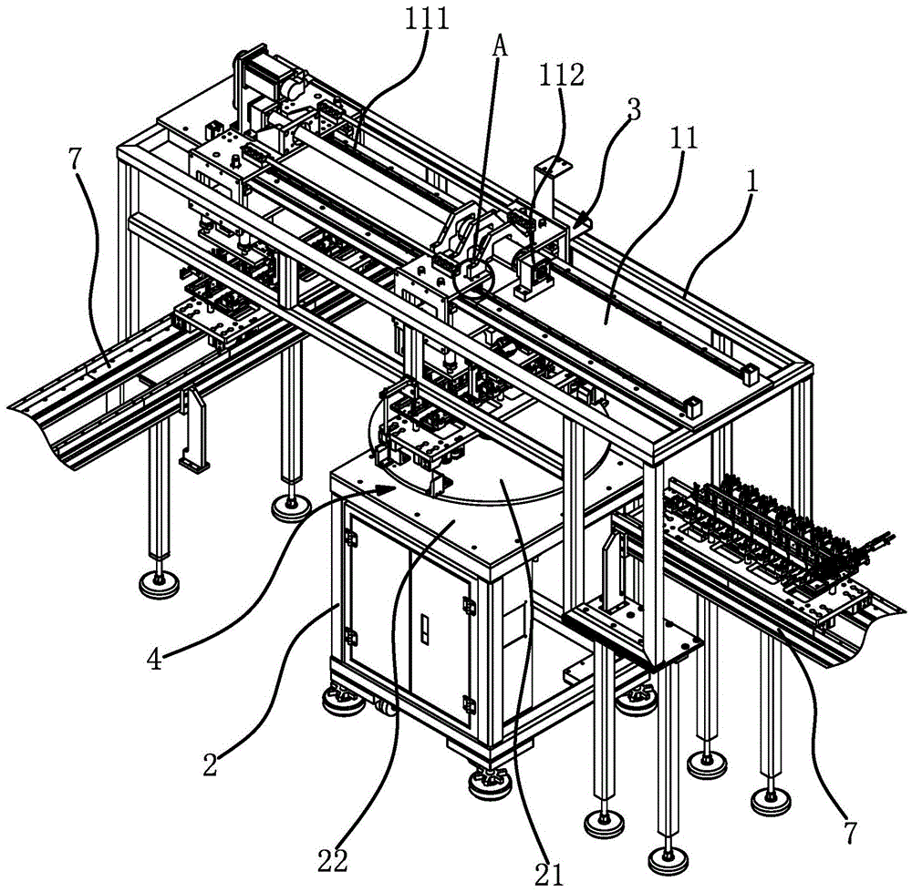 A jig steering device for an infusion set assembly machine