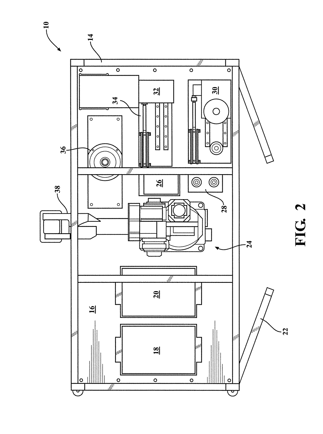 Flexible automation cell for performing secondary operations in concert with a machining center and roll check operations