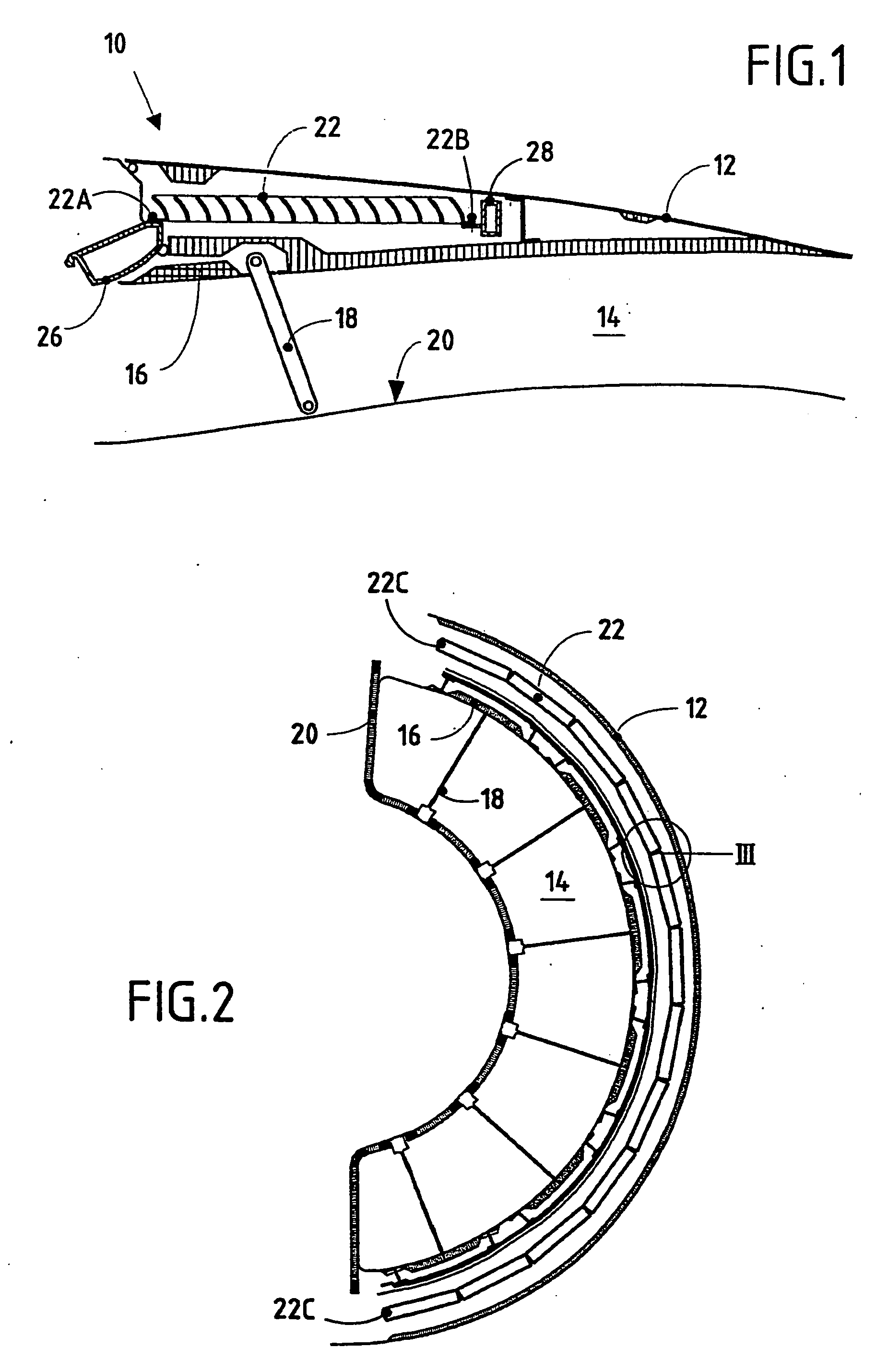 Thrust reverser comprising optimised deflector gratings
