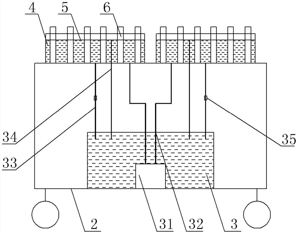 A screening device and identification method for soybean salt tolerance and salt-alkali tolerance