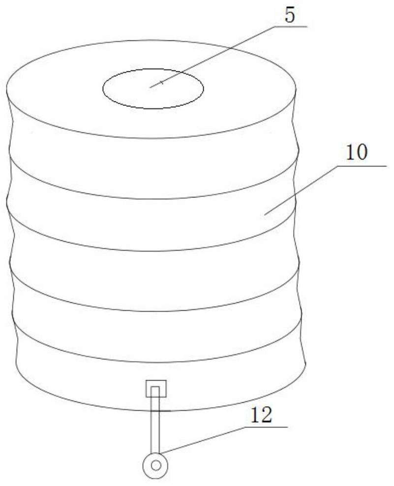 Radiation protection device for interventional surgery