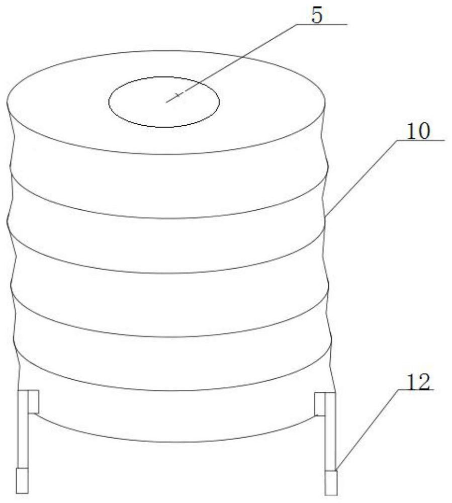 Radiation protection device for interventional surgery