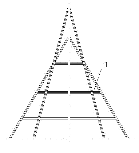 Material loosening rake of bridge type scraper reclaimer