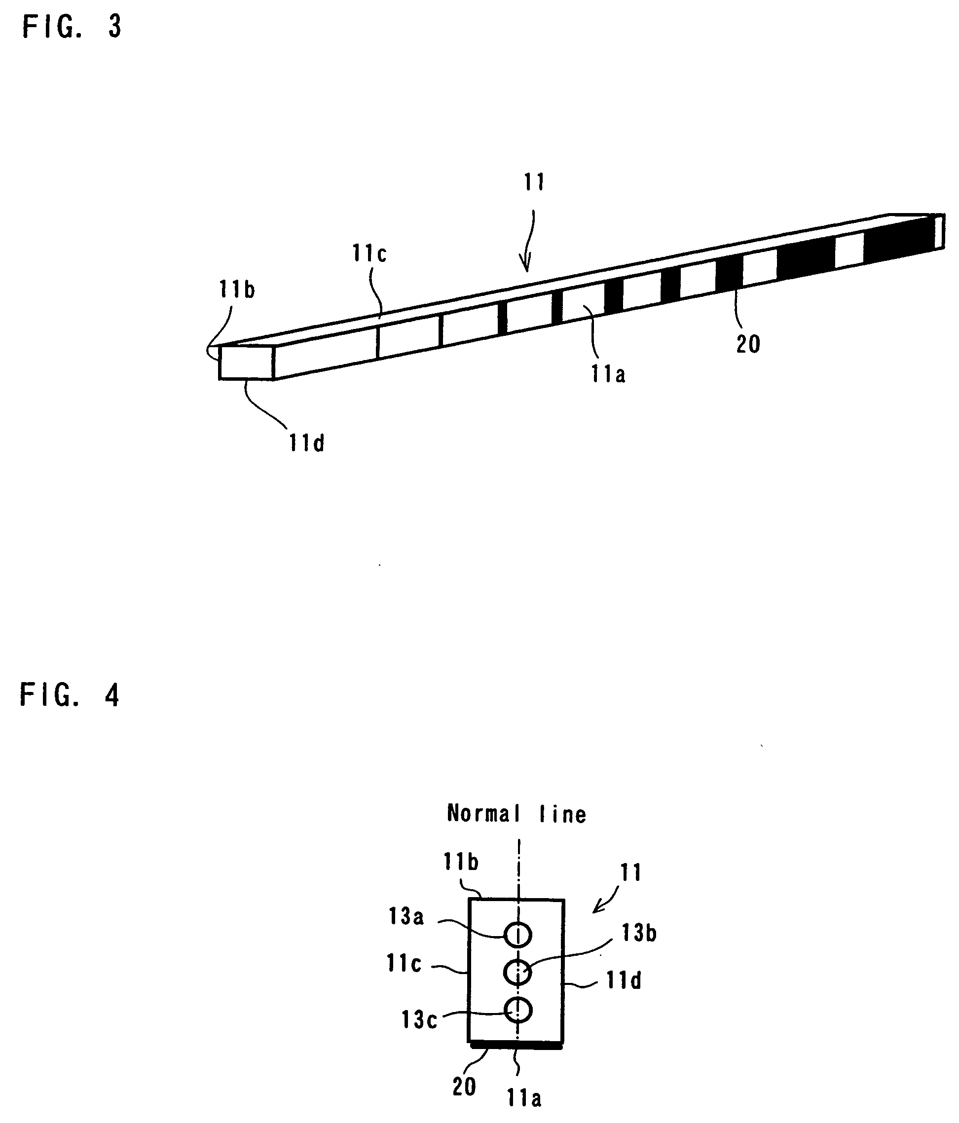 Line-illuminating device and image sensor