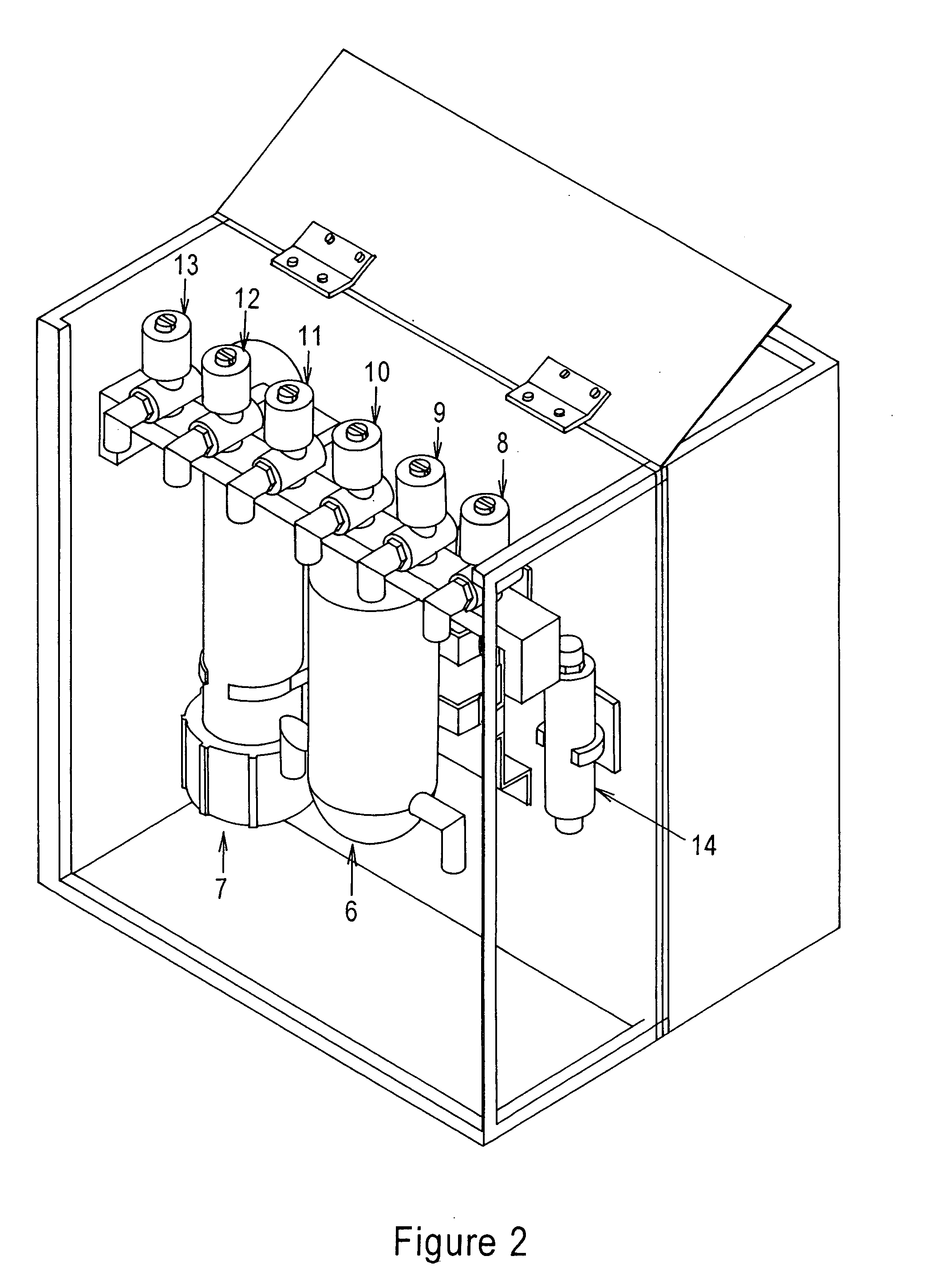 Improvised device for concentrating the aqueous solution and a pocess thereof