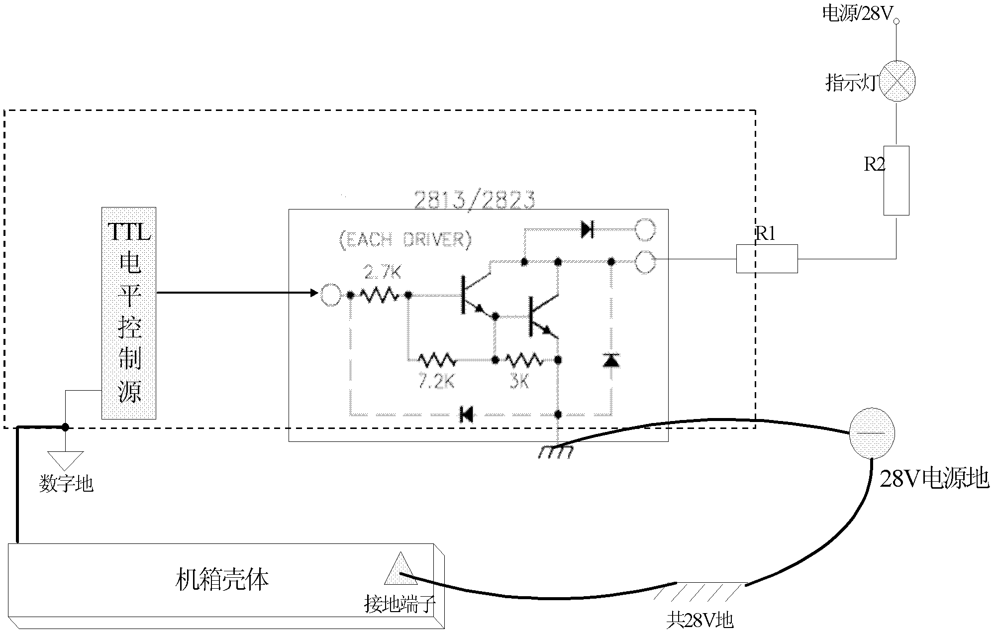 Protective circuit capable of enhancing robustness of control interface circuit