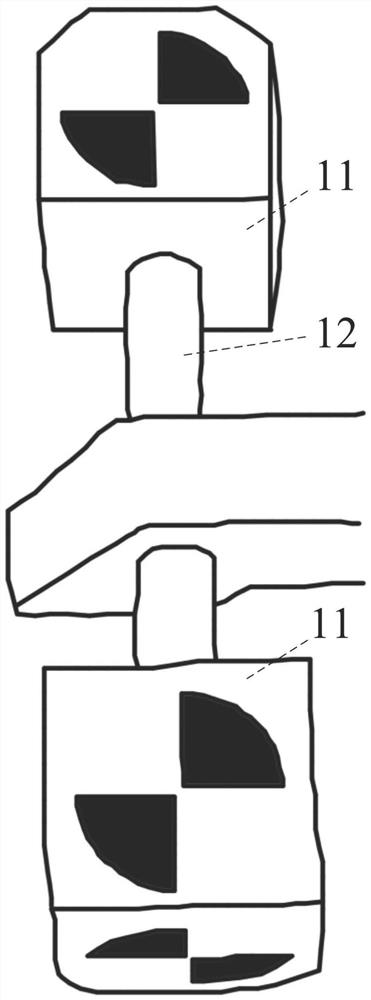 Calibration method and device based on machine vision