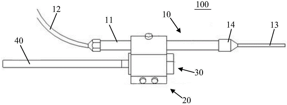 Microinjection device based on principle of friction