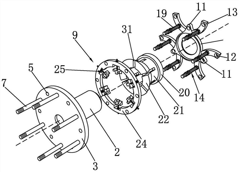 High-speed and high-load hub bearing unit and assembling method thereof