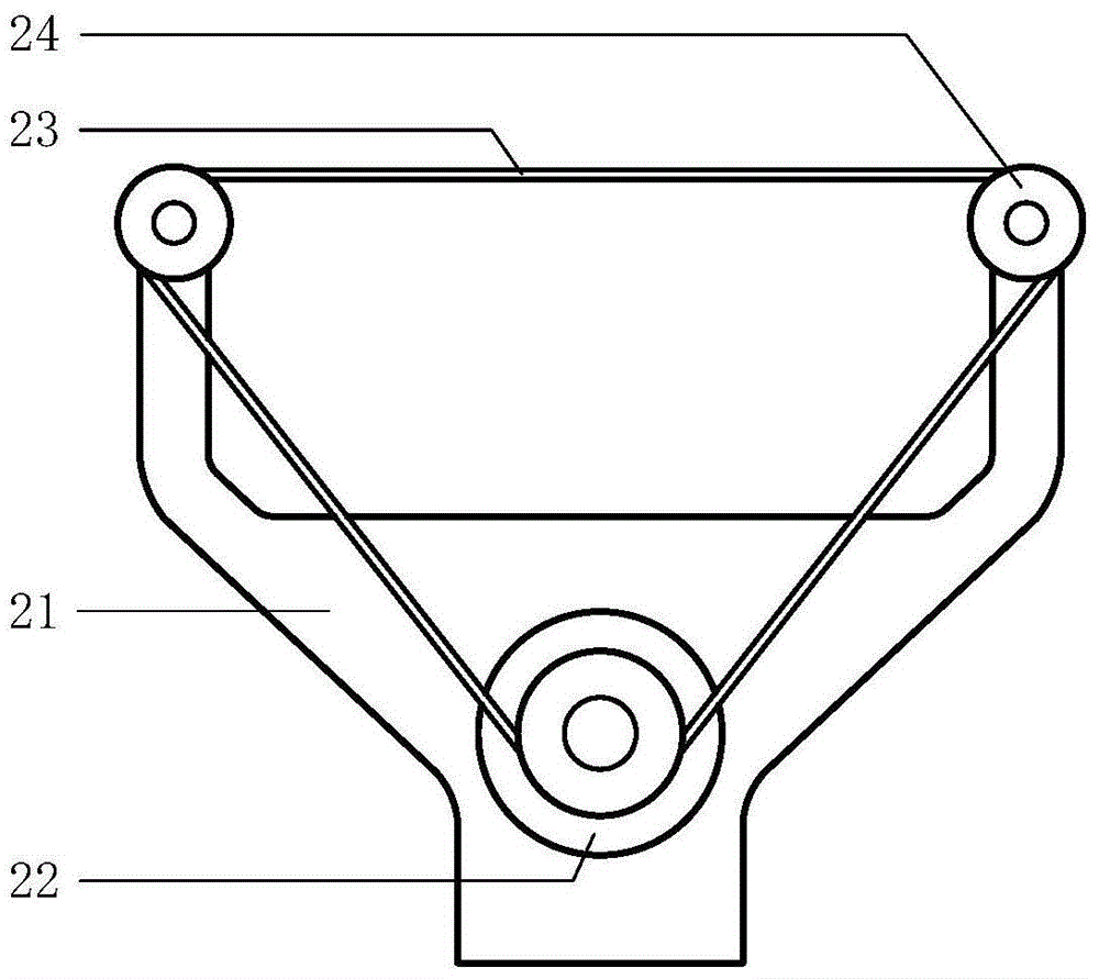 A lifting type plastic bottle cutting machine