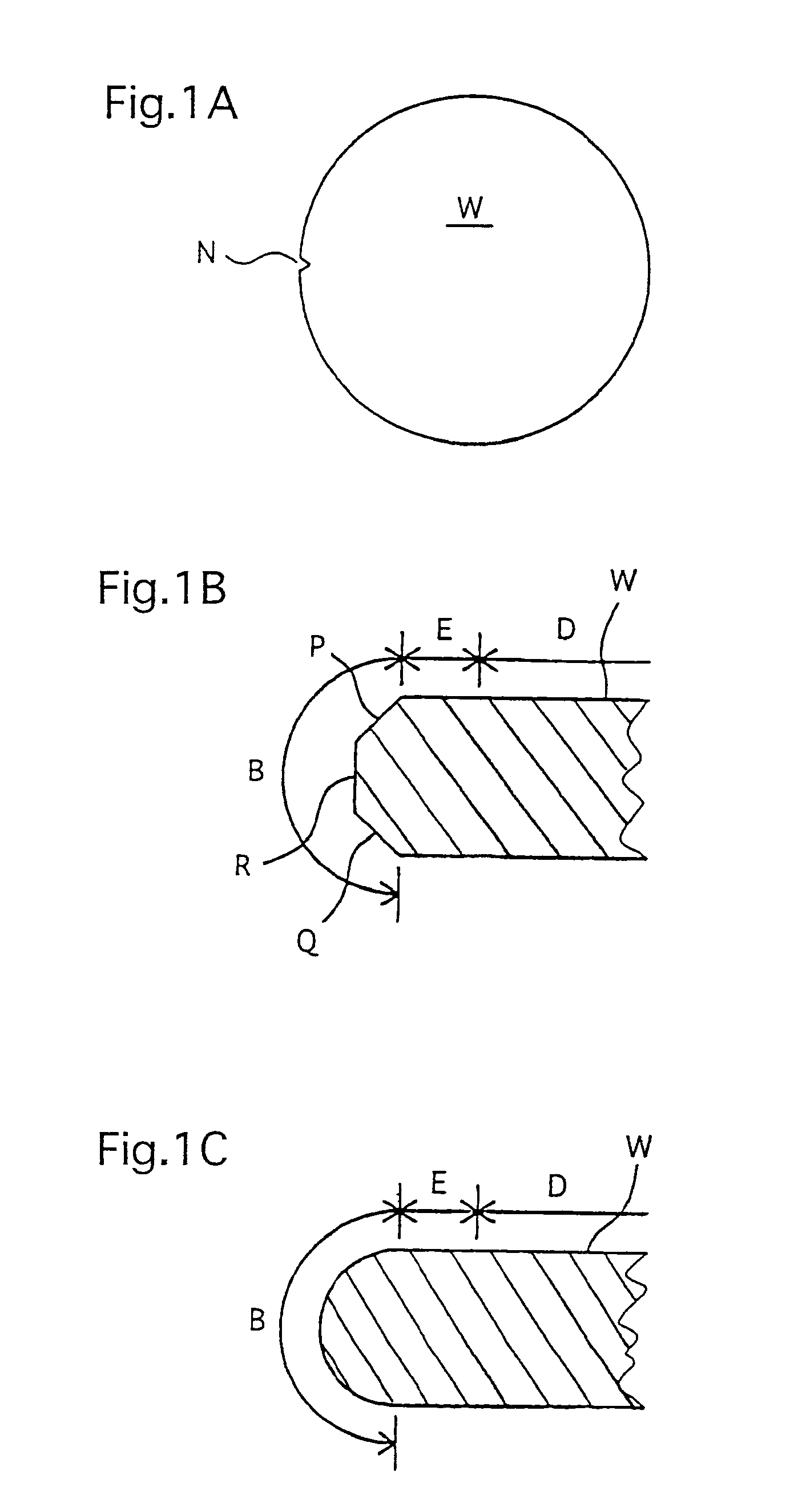 Device for polishing peripheral edge of semiconductor wafer