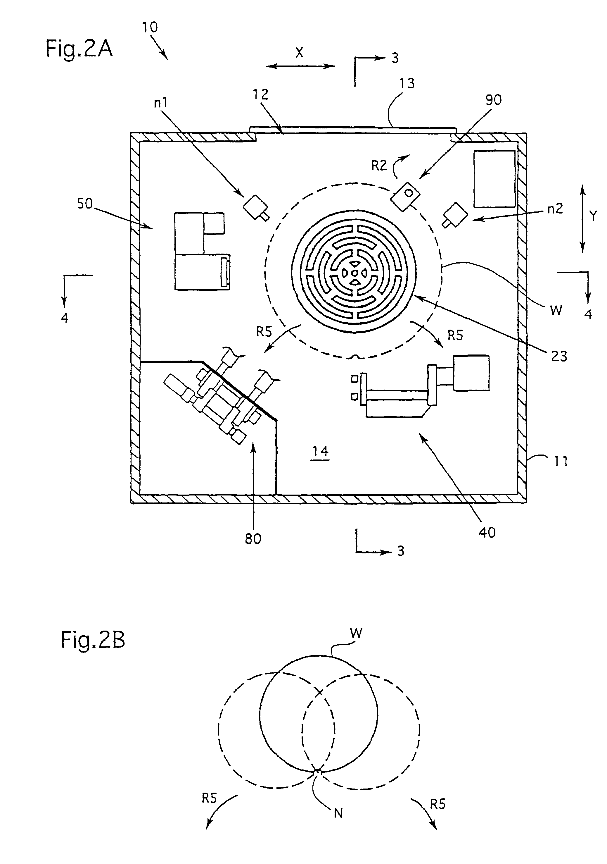Device for polishing peripheral edge of semiconductor wafer
