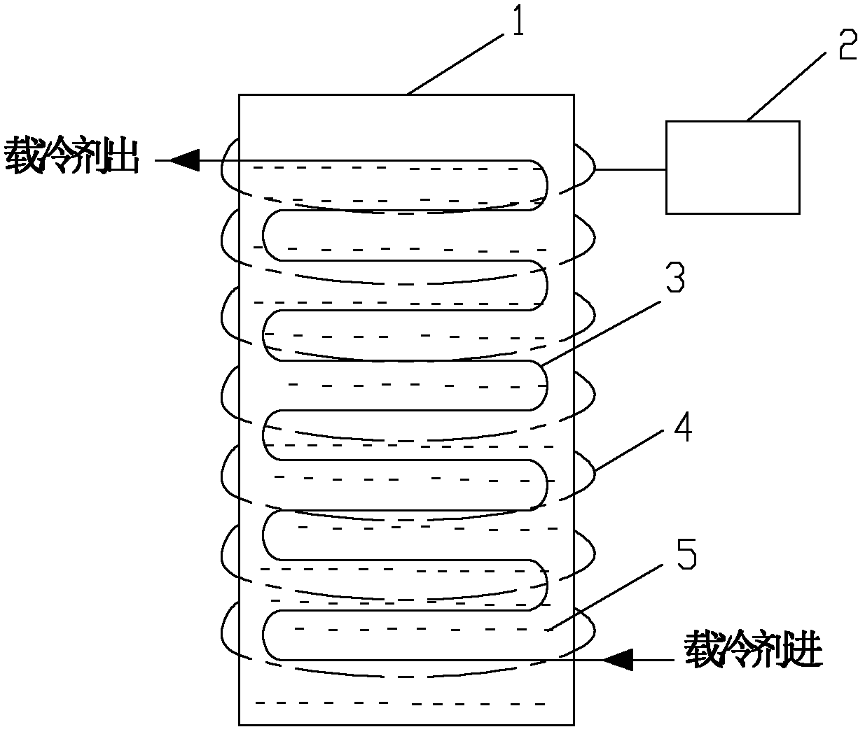 Method for boosting crystallization of phase-change cold-storing material of eutectic salt solution