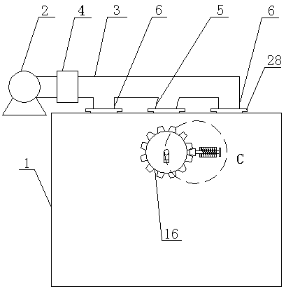 Textile drying device