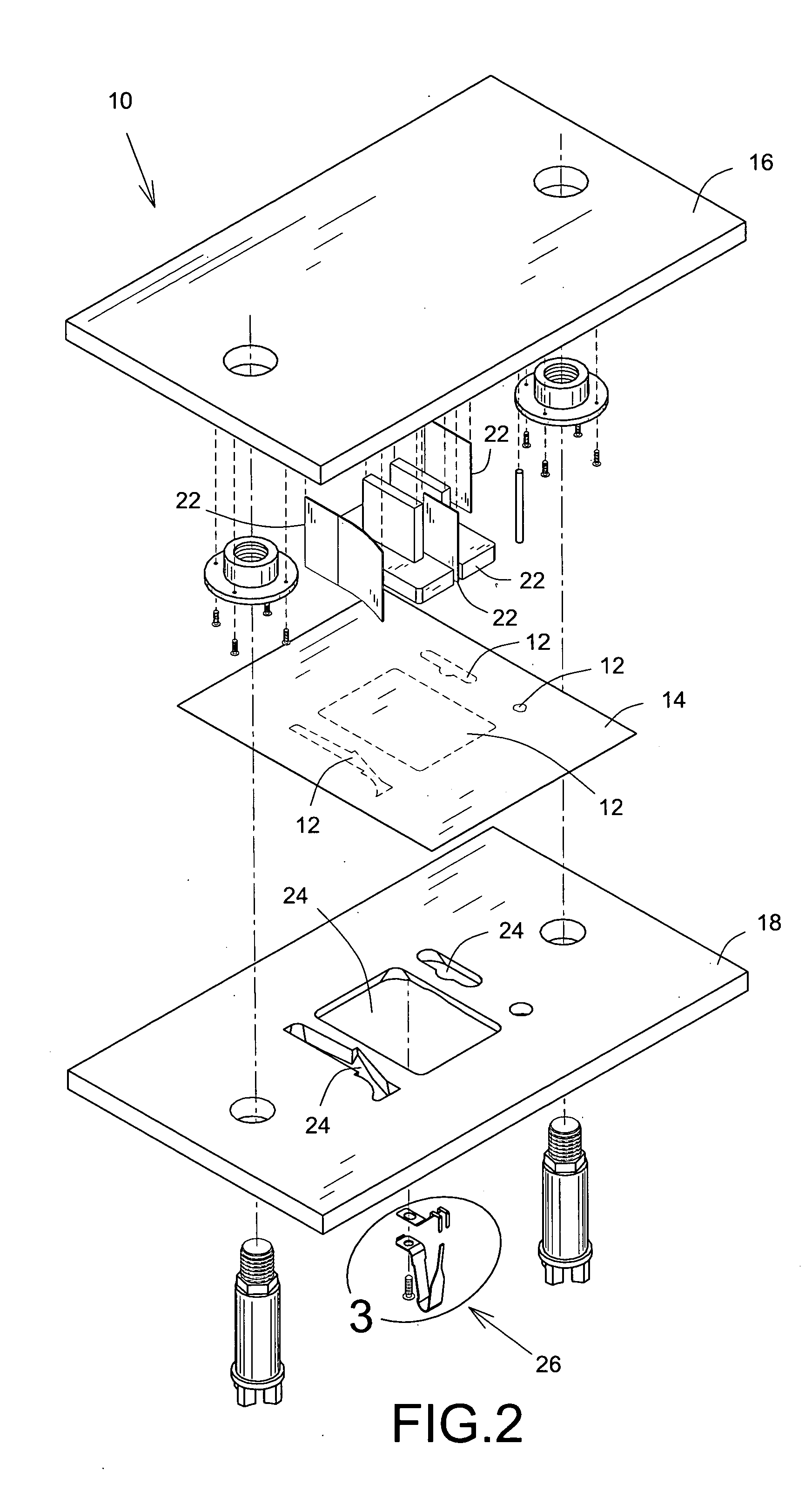 Stripping device for a press