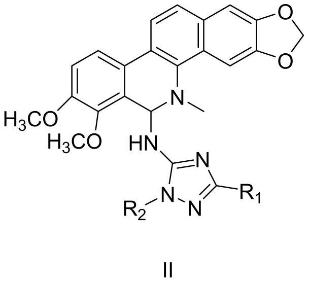Sanguinarine derivatives, chelerythrine derivatives and application thereof