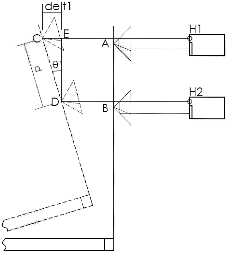 Device for measuring flexural rigidity of structural member in high-low temperature environments