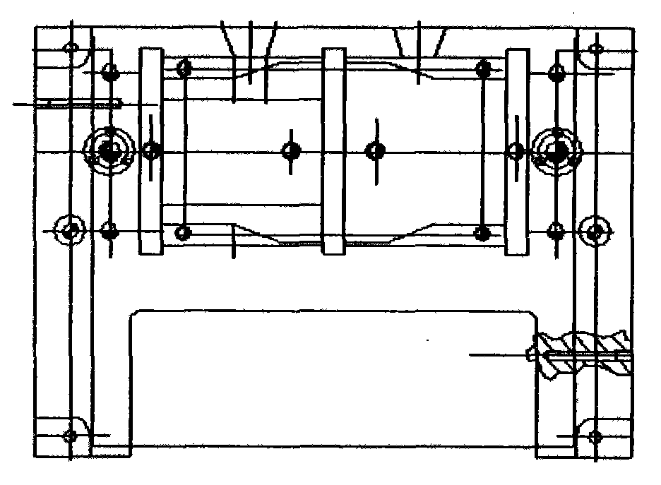 Casting method of air-cooled engine cylinder