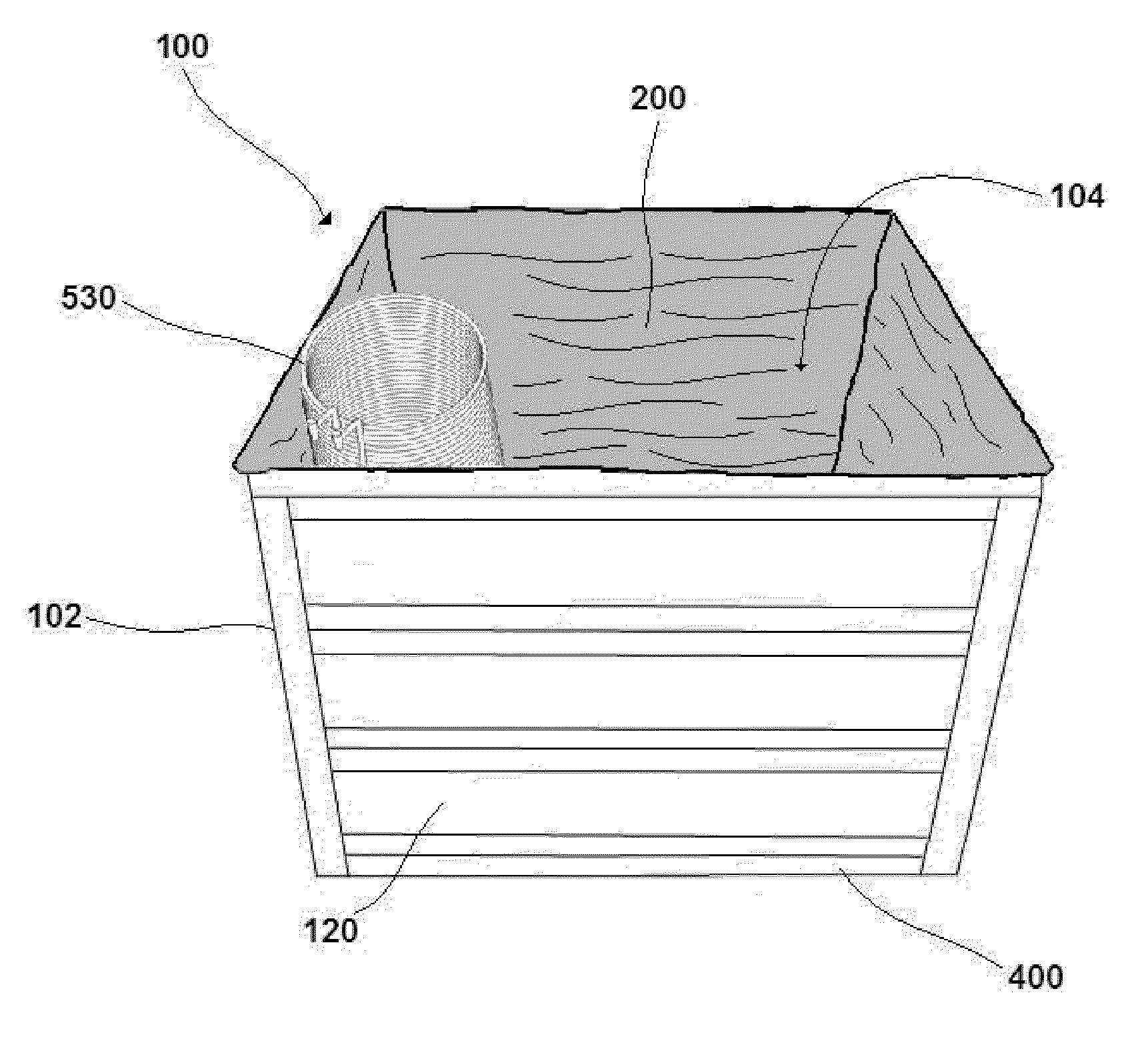 Modular insulated water tank
