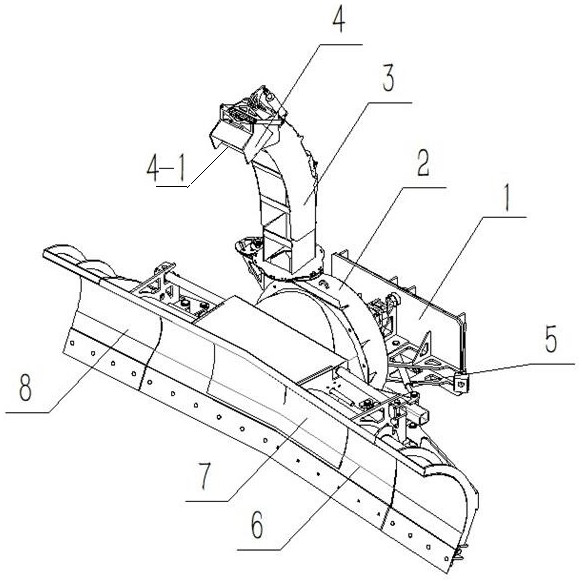 Snow removal accessory