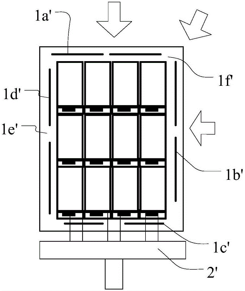 Auxiliary sealing structure, box-matching substrate and display device