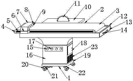 Planer for woodworking production