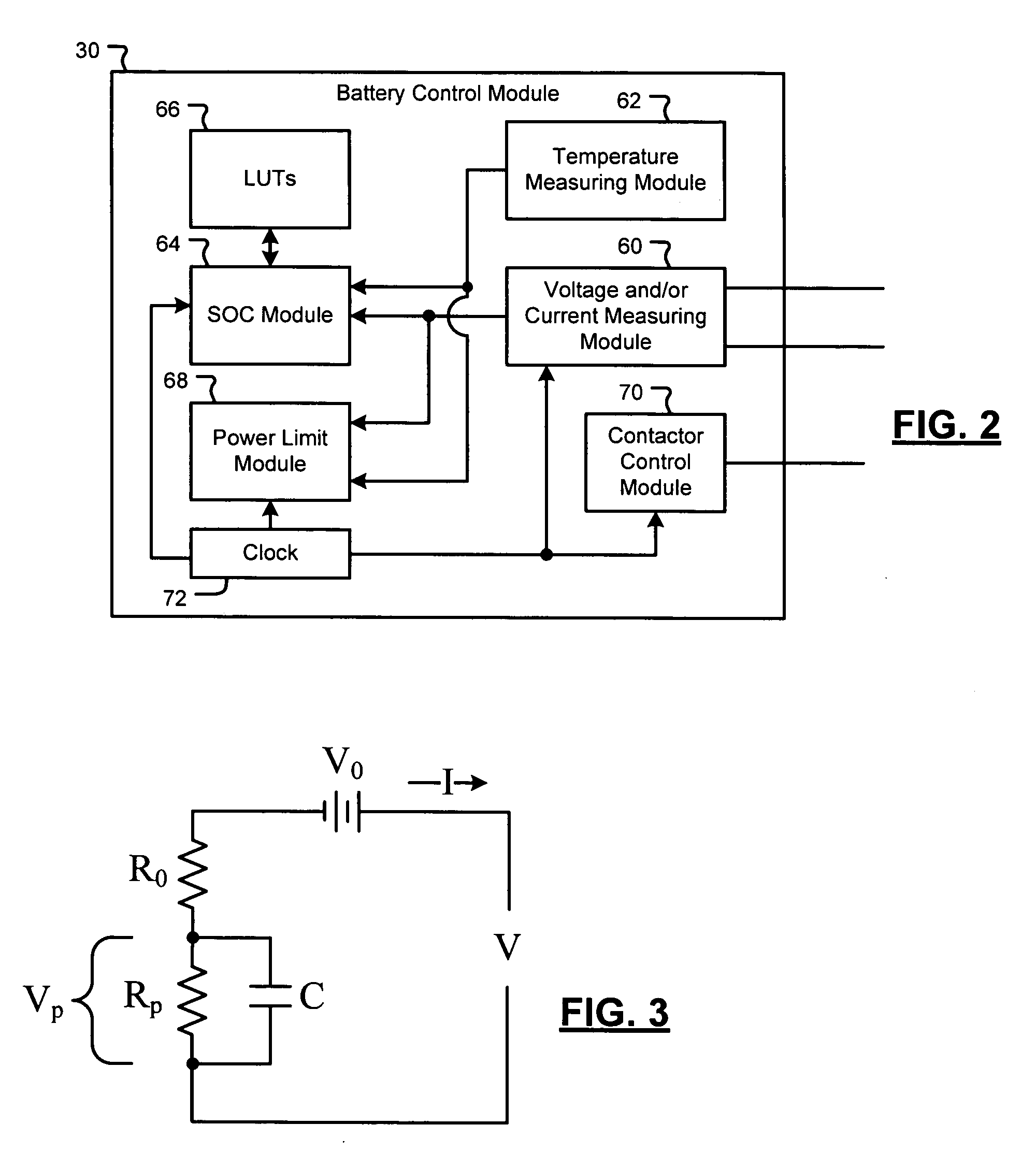 Determination of battery predictive power limits