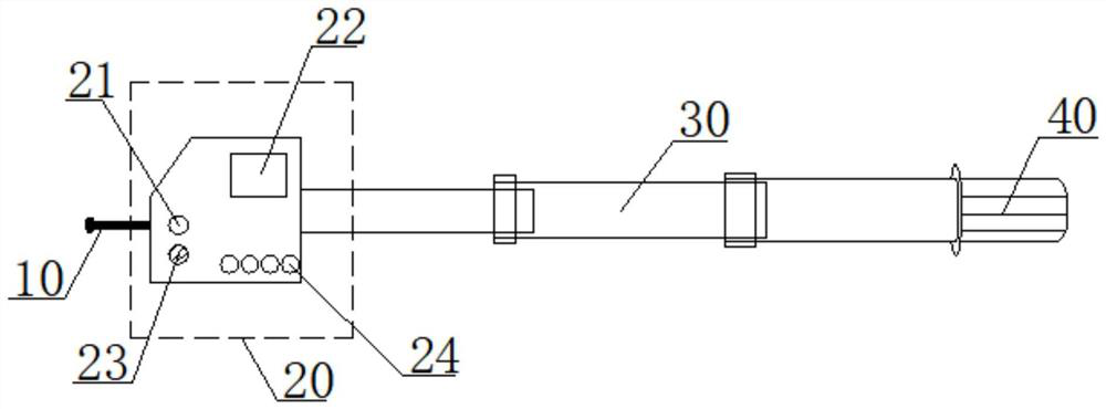 Multi-voltage-grade optional electroscope