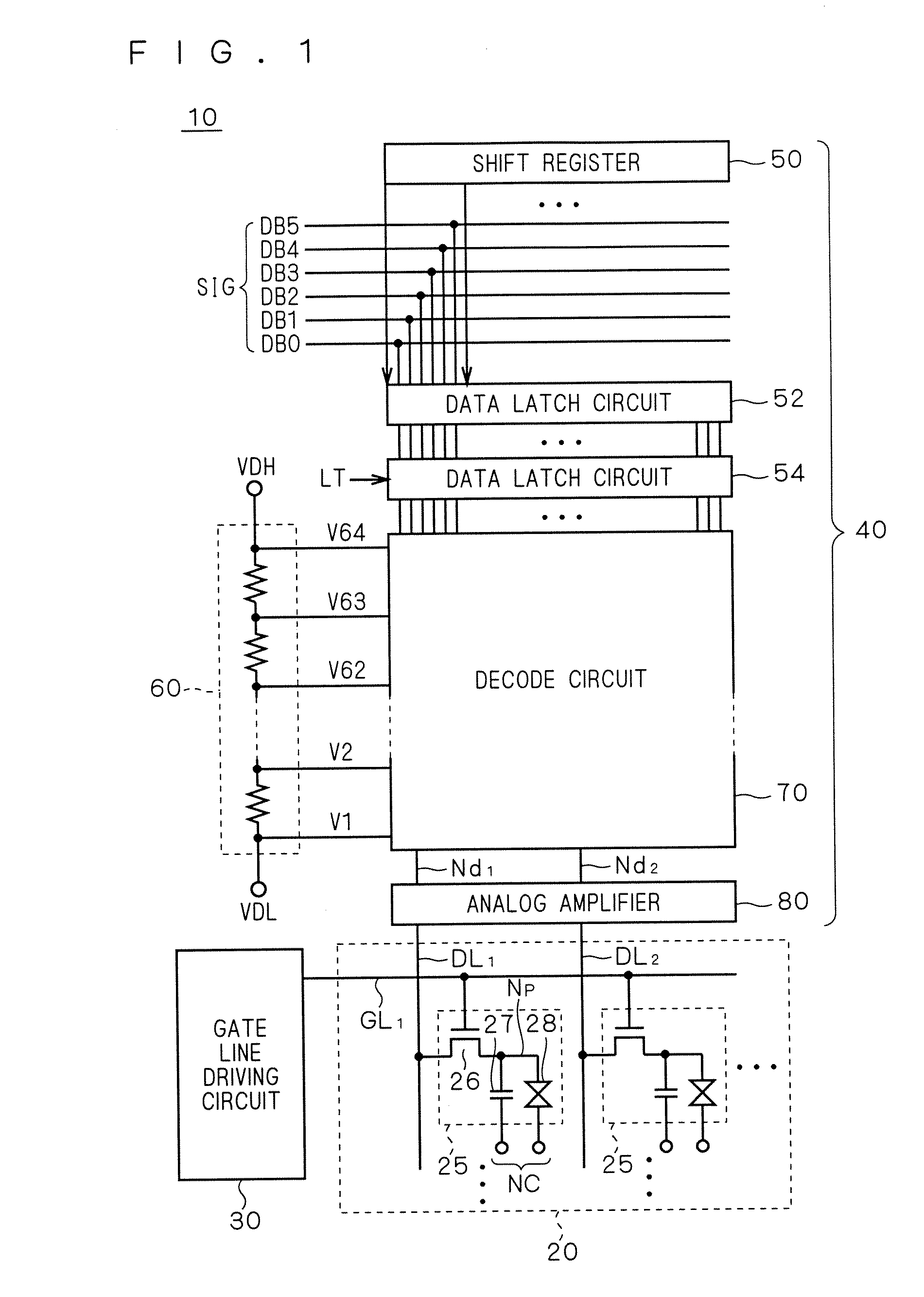 Shift register circuit and image display apparatus equipped with the same