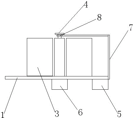 Iron nail repairing device