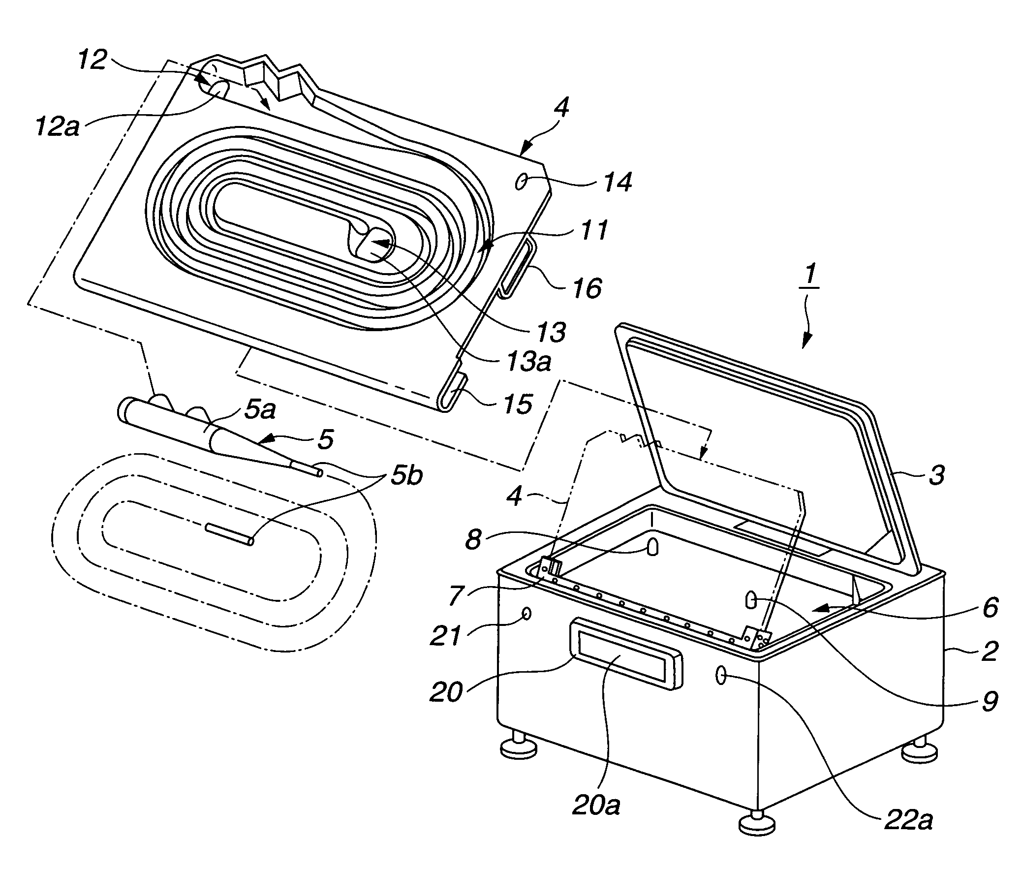 Endoscope cleaning/disinfecting apparatus