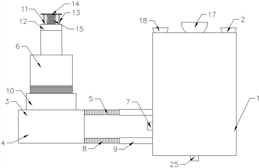 Conveniently absorbed switch auxiliary device