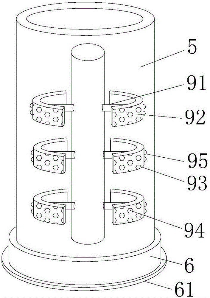 Material separation type dryer