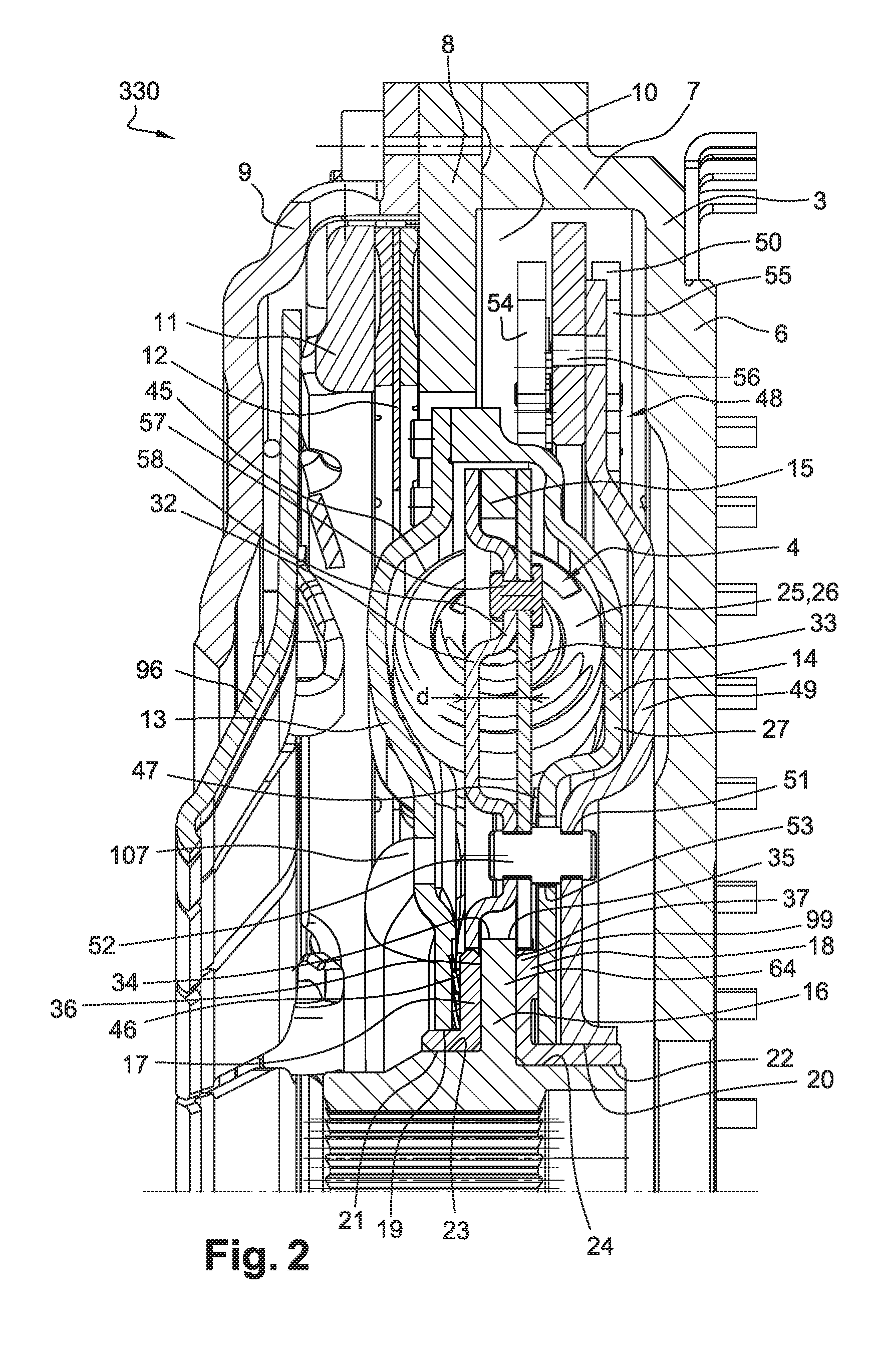 Torsional damping device for a motor vehicle transmission system