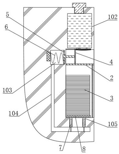 A key identification type door lock base for an intelligent access control lock