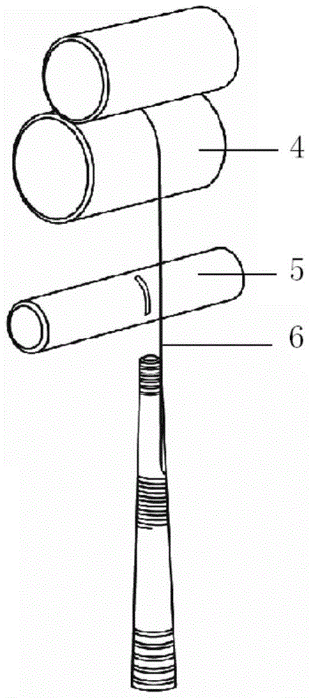 A kind of short fiber spinning method