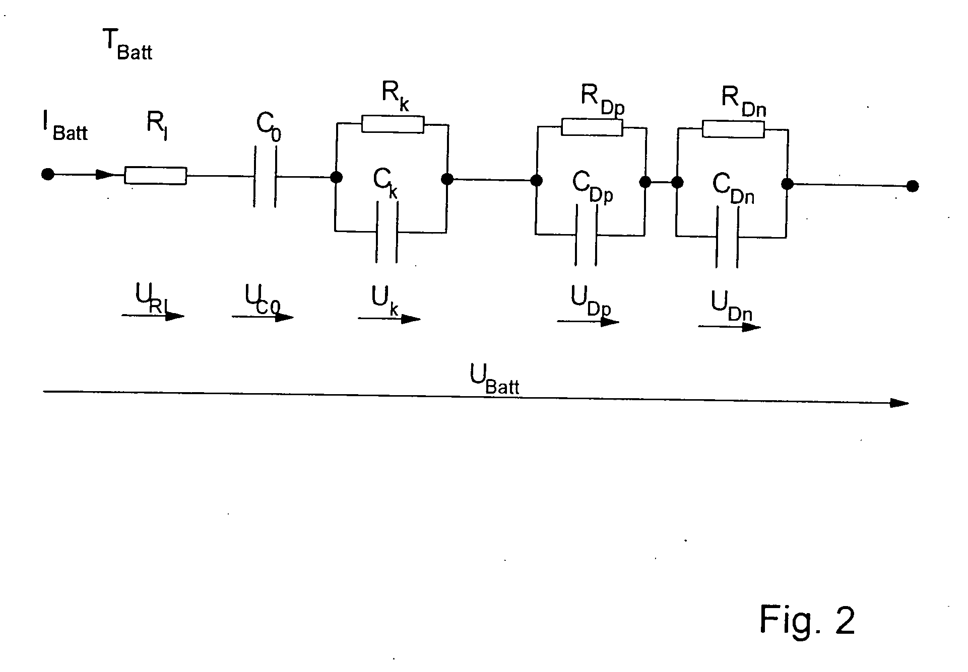 State and parameter estimator having integral and differential components for electrical energy accumulators