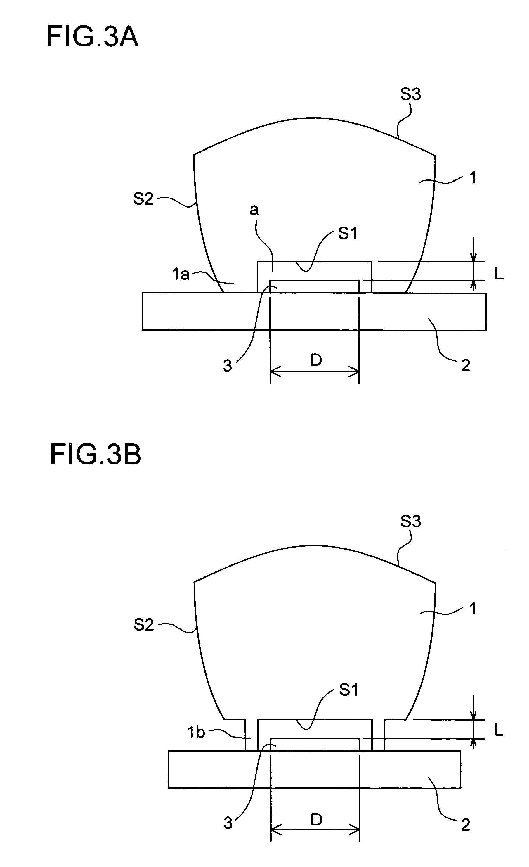 Optical element and lighting device provided therewith
