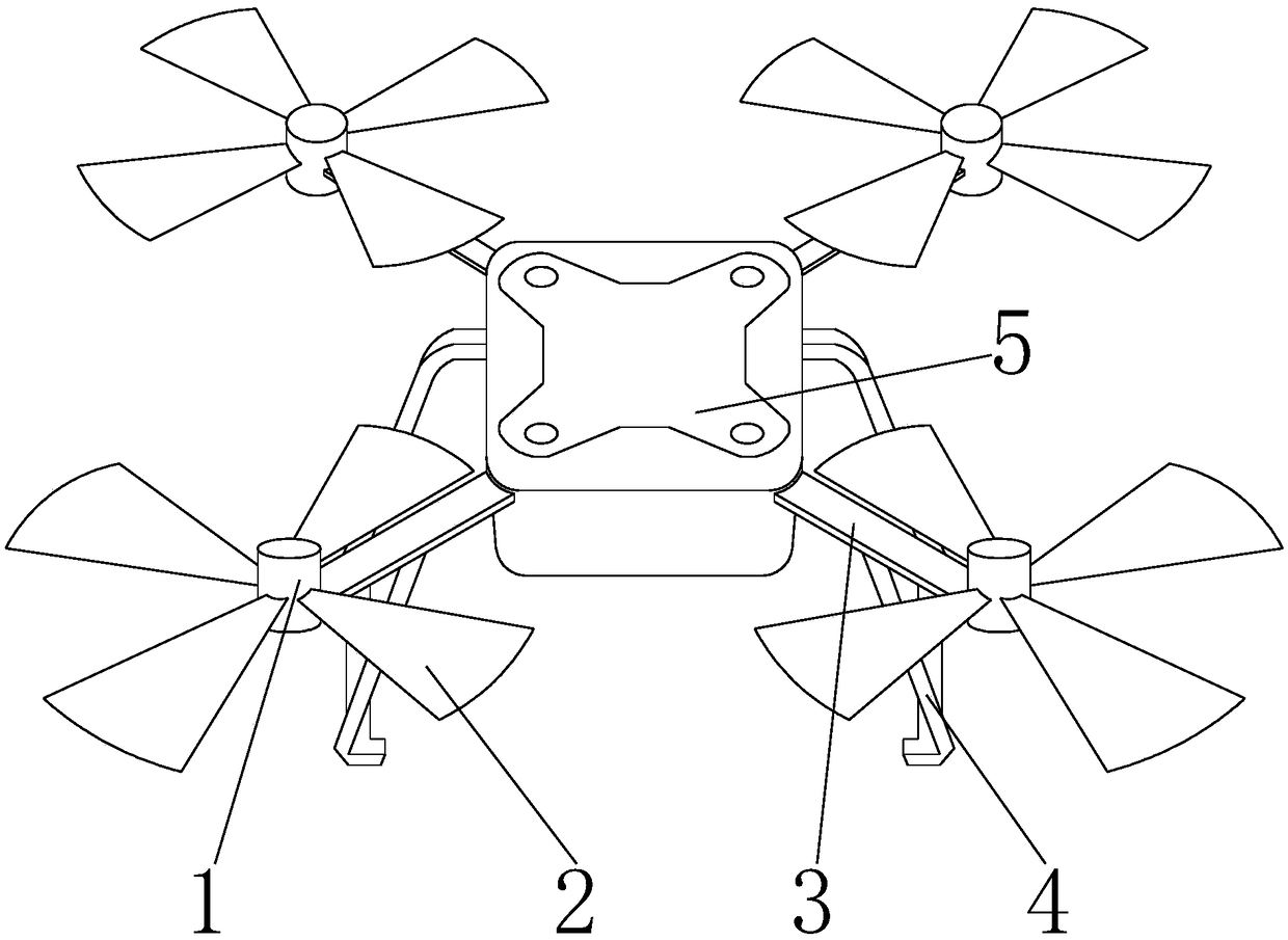 Unmanned aerial vehicle with adsorption function