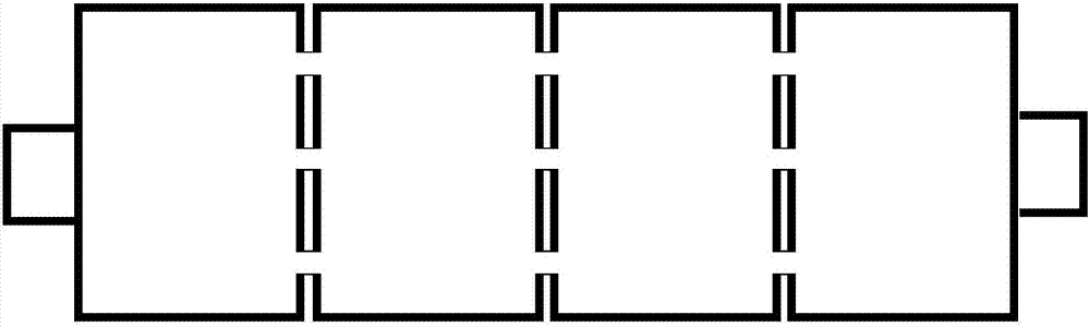 Design method of power battery pole pieces